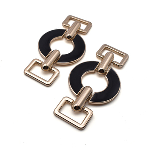 Pronto per la spedizione di moda strass in metallo fibbia per scarpe parte accessori in metallo - Product Image 1