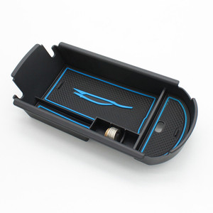 Car Organizer Center <b>Console</b> Storage Box <b>Black</b> Plastic 4-7 Compartments Modern Style For Toyota CHR Interior Modification - Product Image 2
