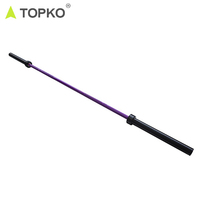 Barre d'haltères de 20 kg TOPKO pour la musculation, la compétition et l'entraînement en salle de sport