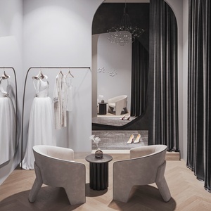 Présentoir de Magasin de Vêtements, Portant à Vêtements, Étagère à Vêtements, Armoire de Présentation, Mobilier de Magasin de Détail - Product Image 4