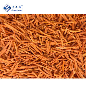 Sinocharm BRC une carotte végétale congelée approuvée râpée 4*4*30-50mm bande de carotte congelée IQF - Product Image 1