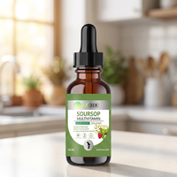 Gouttes liquides multivitaminées de corossol 60ml – Extrait à absorption rapide pour le bien-être immunitaire quotidien – Vente en gros directe usine OEM ODM