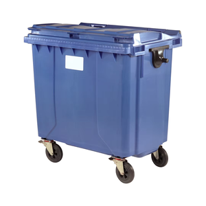 Home Hotel Bathroom Kitchen <b>Storage</b> <b>Recycling</b> 660L Capacity 770L Indoor Pedal Dustbin Standing Wheelie Feature PP Plastic - Product Image 6