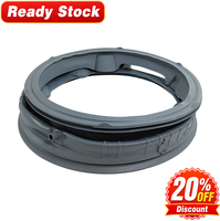 Joint de porte de machine à laver MDS66651606 pour lave-linge LG à chargement frontal, joint de porte en caoutchouc de remplacement