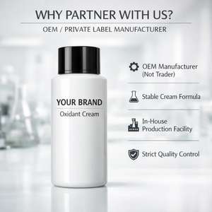 Crème oxydante pour coloration capillaire en marque privée, fabricant OEM, crème professionnelle pour salon, 10 20 30 40 Vol - Product Image 2