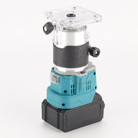 Défonceuse industrielle compacte sans fil, sans balais, 20V, à batterie, avec poignée électrique et garantie de 2 ans