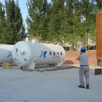 Sistema de Tanque Criogénico de GLP Montado sobre Patines de 10m de Alta Calidad y Rentable, Recipiente a Presión, Fácil de Operar, Ahorro de Energía, Larga Duración