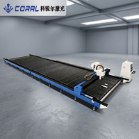 Machine de découpe laser à fibre CNC sur rail de 20000W CRL-12025AD – Équipement robuste pour la fabrication de grandes structures métalliques