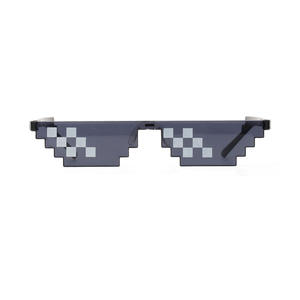YYA30ผู้ชายผู้หญิงแว่นตา unisex แว่นตากันแดดชีวิตอันธพาล pixelated โมเสคแว่นตาปาร์ตี้ - Product Image 5