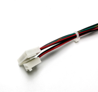 Kabel Sambungan Kawat Warna-warni untuk Kabel Listrik 2/3/4/5/6/8P/10P Tembaga+PVC 300V 200C Merek WSD 3A