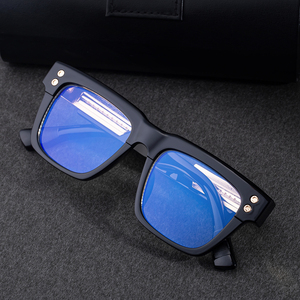 Gafas <span class=keywords><strong>de</strong></span> <span class=keywords><strong>Sol</strong></span> Partagas con Marco Cuadrado y Logotipo Personalizado <span class=keywords><strong>de</strong></span> Diseñador <span class=keywords><strong>de</strong></span> Moda, Fotocromáticas, Anti Luz Azul, UV400 <span class=keywords><strong>para</strong></span> Hombre - Product Image 4