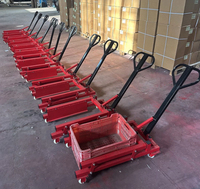 Chariot de manutention portable FKL pour caisses, capacité 500 kg, largeur réglable, pour le transport de caisses et paniers en plastique