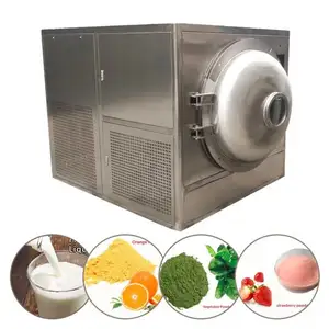 6kg 8kg trái cây thực phẩm mini chân không khô nhà đóng băng Máy sấy lyophilizer với máy bơm chân không