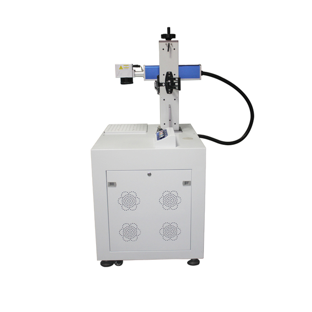 Portable 20W Laser Marker 30W Fiber Laser Engraving Machine for Home Use Metal Stone Work Supports DXF PLT BMP AI DWG Graphic
