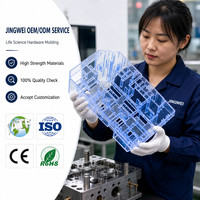 Produits en plastique sur mesure, moulage par injection de plastique ABS avec sélection de matériaux et correspondance des couleurs, service de moulage par injection