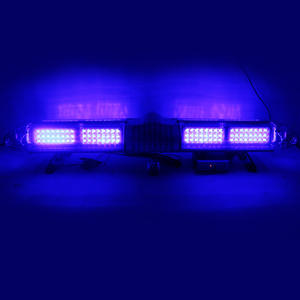 Biaochi 120CM 12 <span class=keywords><strong>Volt</strong></span> 108W 206 LED D'urgence Strobe Lightbar Ambulance Pompier Avertissement Lumière Bar Sirène Parler Chargeur Modèle - Product Image 3