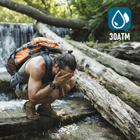 Reloj Deportivo Electrónico Táctico para Hombre con Doble Huso Horario, Resistente al Agua, Analógico y Digital con Cronómetro, de Resina de Lujo para Supervivencia en Exteriores