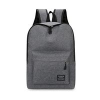 Sac à dos promotionnel personnalisé en nylon classique et durable avec fermeture éclair pour hommes, étudiants, enfants, école et voyage