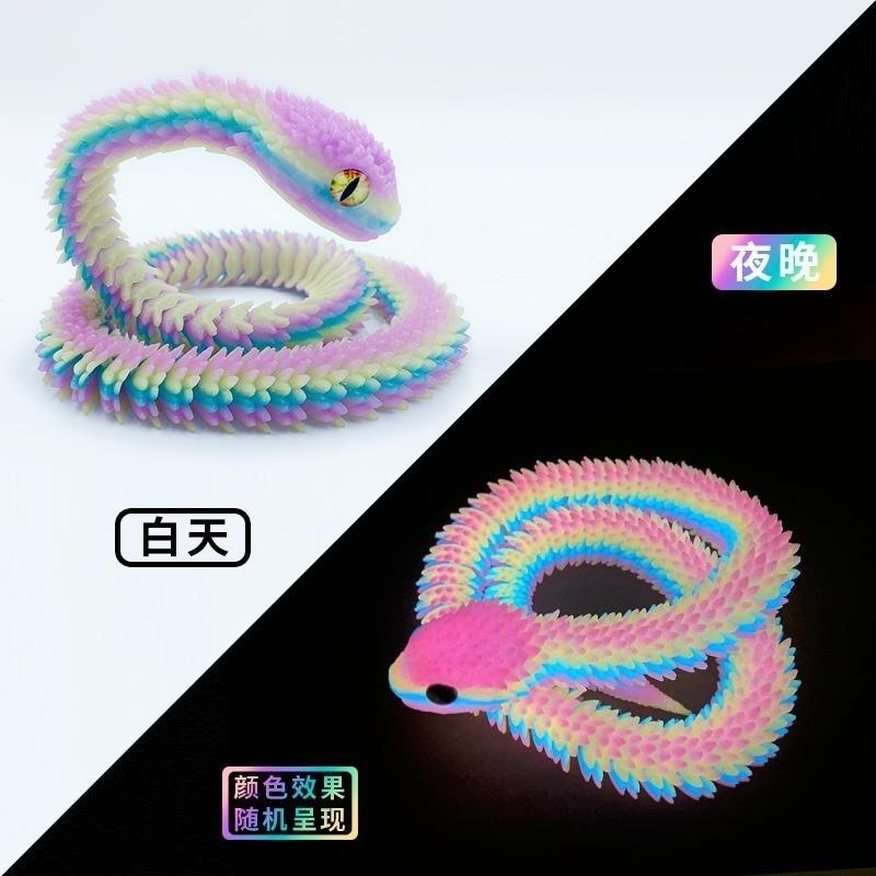 Couleur lumineuse arc-en-ciel viper 30cm