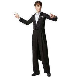 Costume de danse de salon sur mesure, ensemble de danse standard international personnalisé, costume de danse de salon pour homme - Product Image 1