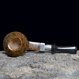 Muxiang Briarwood Smoking Pipe Straight Type 3mm Filter Tobacco Pipe For Men - Product Image 3