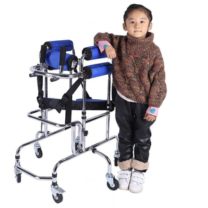 Children's 6-Wheel Walker Home Medical Equipment with Safety Features to Prevent Sideways Backwards Falls Rollerless <strong>Rollator</strong> - Product Image 4