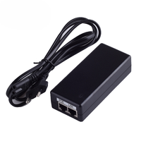 Injecteur POE 48V 802.3AT + adaptateur ultra Poe 1G 2.5G 5G 10G alimentation pour commutateur Ethernet caméra de sécurité Voip