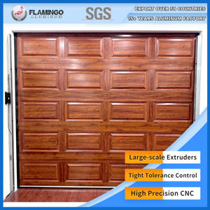 2024 Offre Spéciale porte roulante compacte en alliage d'aluminium porte de <span class=keywords><strong>garage</strong></span> sectionnelle automatique isolée conception coulissante de Chine - Product Image 6