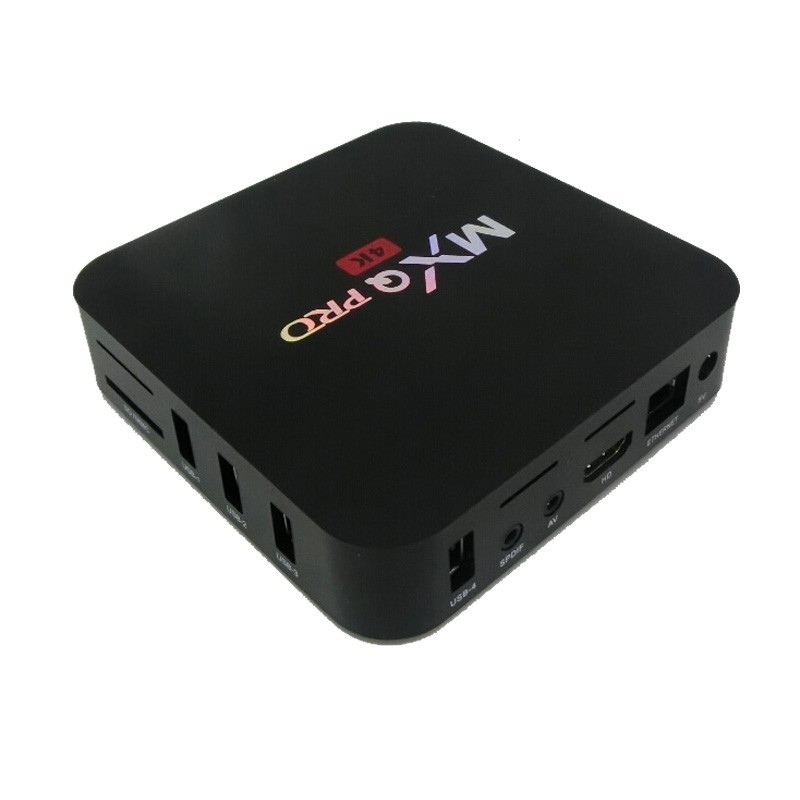 MXQ pro 4K Android 7,1 Smart Box 4K HD 3D 2,4G WiFi S905W Quad Core reproductor multimedia smart tv android tv box 2GB 16GB