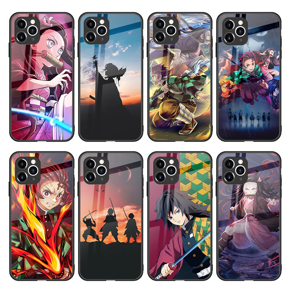 Personnalisé Clair Brillant Dur Mobile Cellulaire Smartphone Couverture Anime Téléphone Cas Pour Tous Les Types De Téléphone Pour Iphone 15 14 13 12 Pro Max