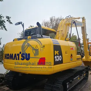 Excavadoras hidráulicas usadas Komatsu 130 PC 130/PC130-7 precio de excavadora usada a la venta en China