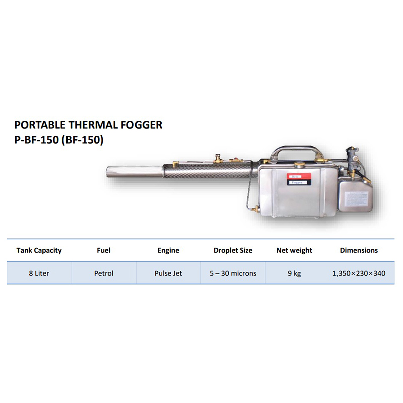industrial dual thermal ulv insect fogger