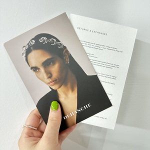 Carta fotografica personalizzata di alto lusso e cura della trama/cambio e carta di ritorno - Product Image 1