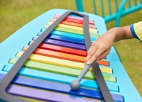 Kindergarten Cheap Galvanized Steel Percussion Instrument for Children Outdoor Equipment Musical Instrument Percussion for Sale