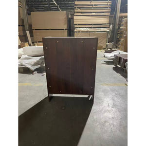 Lemari Pajangan Kayu Solid Rustic Modern, Kabinet Bufet Antik dengan Laci - Product Image 3