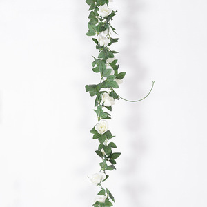 DREA Artificial Rose Vine Silk Flower Garland <strong>Hanging</strong> Rose Ivy for Home Outdoor Wedding Arch Garden Wall Decor - Product Image 6