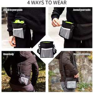 Tas Jinjing Hewan Peliharaan Ringan Lipat, Dapat Dicuci, Tahan Lama, Sisi Lembut, Model Klasik Elegan untuk Hewan Kecil Anjing - Dapat Dipakai 4 Cara - Product Image 5