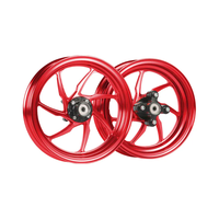 Roue en alliage d'aluminium forgé CNC, nouvelle, 12 pouces, légère, pour moto 125cc, 2014-2025