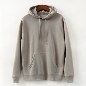 Sweat-shirt et pantalon de survêtement unisexe à logo personnalisé, design de luxe de haute qualité, 450 g/m², surdimensionné, crocheté, 100 % coton, double couche, évasé, avec fermeture éclair - Product Image 2