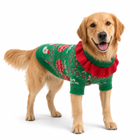 Pull pour chien de luxe en gros, vêtements confortables pour animaux de compagnie pour petits chiots, grands chiens, été, printemps, costume chaud pour chiot
