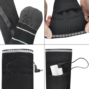 Thermique personnalisé chaussette hommes et femmes 3.7V Rechargeable <span class=keywords><strong>ski</strong></span> <span class=keywords><strong>Chaussettes</strong></span> <span class=keywords><strong>Chauffantes</strong></span> à Batterie Lithium-ion - Product Image 4