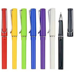 Ucuz 1.0mm özel logo reklam siyah kauçuk jel mürekkep kalemi promosyon jel kalemler - Product Image 1