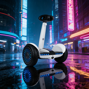 <span class=keywords><strong>Hoverboard</strong></span> XP Ride Blanc et Noir avec Roues LED Lumineuses, Trottinette Équilibrée Automatiquement, Poignée, 2 Modes, Électrique, pour Enfants et Adultes - Product Image 5