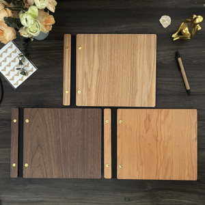 InStock Panneau en bois gravé au laser <span class=keywords><strong>A4</strong></span> personnalisé dans le livre d'or <span class=keywords><strong>Album</strong></span> <span class=keywords><strong>photo</strong></span> de mariage en bois Polaroid avec fenêtre - Product Image 6