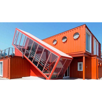 20 pieds 40 pieds Maisons de conteneurs extensibles préfabriquées Maisons de conteneurs extensibles pliables préfabriquées Petite maison portable 2 3 5 chambres à coucher