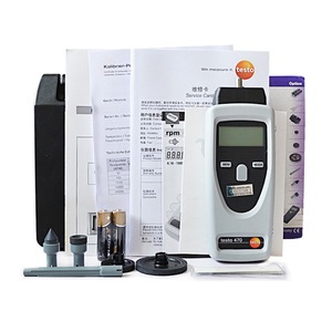 Tacómetro Digital Portátil Testo 470, Medidor de Velocidad 144x58x20mm, Precisión de 0.2, Para Uso Industrial - Product Image 2
