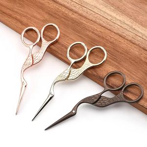 Vogel Veer Schaar Kleine Vintage Stijl Naaien Schaar Borduurwerk Kleine Kraanvogel - Product Image 6