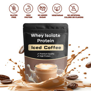 OEM Whey Isolate Proteína Café Gelado Pós Treino Whey Blend + 20g de Proteína Shake Whey Protein Instant Gelado Cafés - Product Image 4