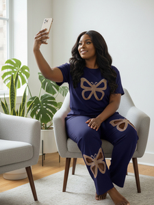 Set da Allenamento 2 Pezzi all'Ingrosso, Abbigliamento Sportivo da Jogging, <span class=keywords><strong>Tuta</strong></span> da Fitness con Strass per <span class=keywords><strong>Donna</strong></span>, Completo <span class=keywords><strong>Pantaloni</strong></span> e Top - Product Image 3