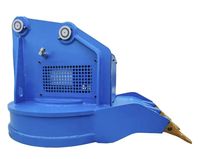 Lève-ordnages électromagnétique hydraulique monté sur excavatrice SLN – Fixation magnétique à forte force de traction pour démolition et récupération de ferraille